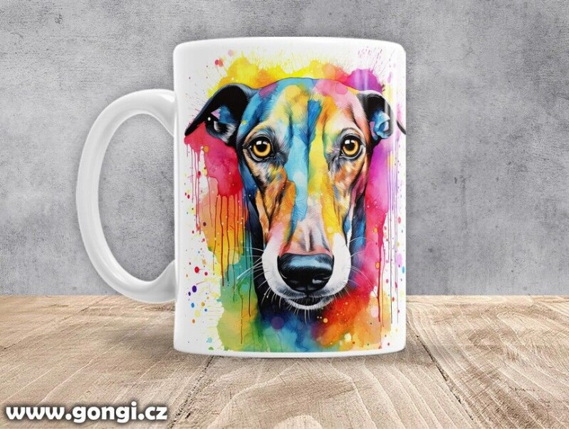 Hrnek - 0252 - Anglický chrt 02